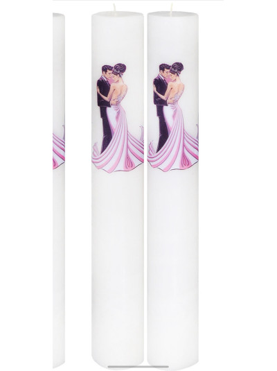 Lumanare nunta Cod 01 - 4,5/35 cm Lumanare nunta Cod 01 - 4,5/35 cm