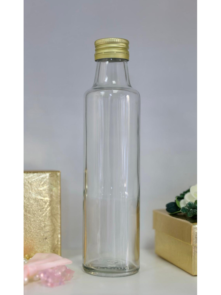 Sticla marturie Nunta Bella Dorica  250 ML