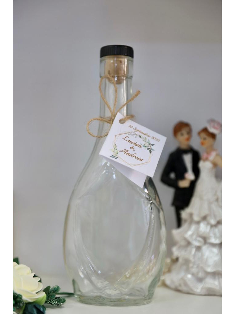 Sticla marturie Nunta Bella IKONA  250 ML